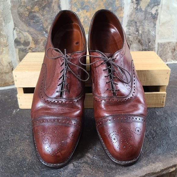 Allen Edmonds Strand Captoe Dark Chili 